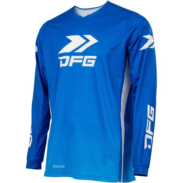 ディーエフジー DFG ソリッド ジャージ 青/白 XS G5716 WO店