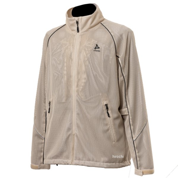 アーバニズム urbanism 春夏モデル COOLメッシュカラーブルゾン チョークホワイト Sサイズ 4580412746742 WO店