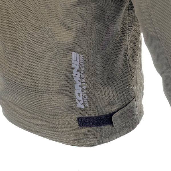 JK-176 コミネ KOMINE 春夏モデル エニグマライト メッシュパーカ KOMINEシルバー 2XLサイズ 4582611242919 WO店_4