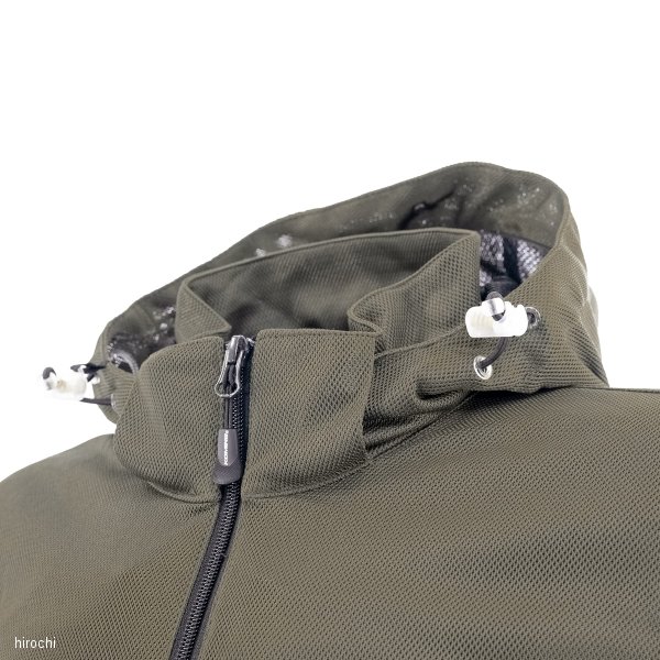 JK-176 コミネ KOMINE 春夏モデル エニグマライト メッシュパーカ KOMINEシルバー 3XLサイズ 4582611242926 WO店_3