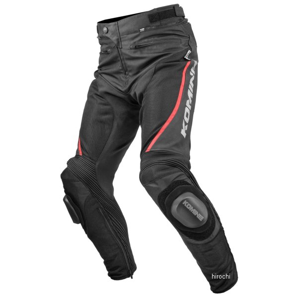 PK-757 コミネ KOMINE 春夏ひな型 R-SPEC レザーメッシュパンツ 黒 6XLB大きさ 4582611244197 WO店