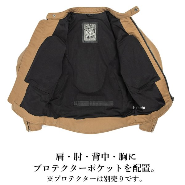デグナー DEGNER 春夏モデル AAコットンジャケット ベージュ Mサイズ 4524486110788 WO店_2