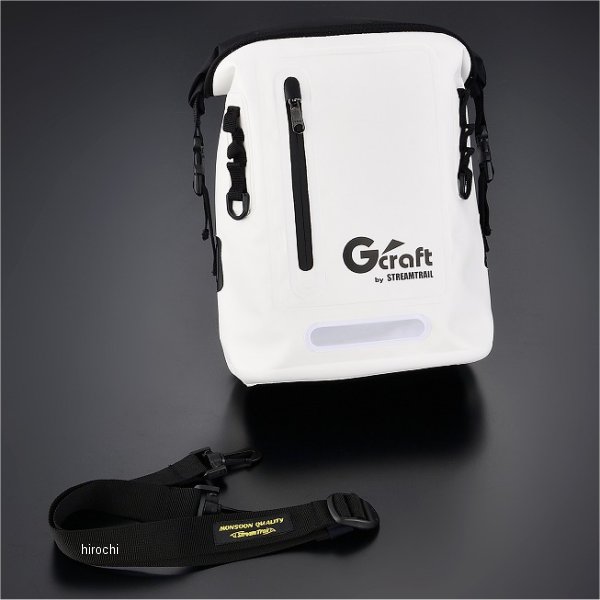 Gクラフト Gcraft×STREAM TRAIL センターバッグ 白 39473 WO店