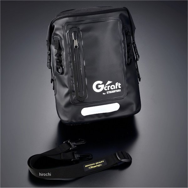 Gクラフト Gcraft×STREAM TRAIL センターバッグ 黒 39474 WO店