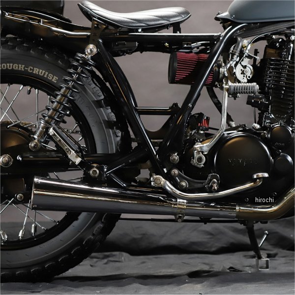 GOODS グッズ スリップオンマフラー RACING MEGAPHONE MUFFLER SR400、SR500 クローム G4-00197 WO店 20,020円