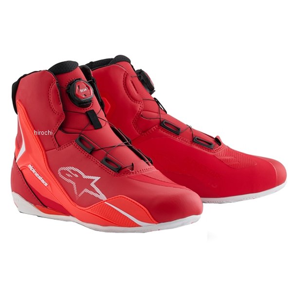 アルパインスターズ 春夏ひな型 シューズ FASTER-4  BOA SHOES ASIA 赤/白/黒 9大きさ 8059347492483 WO店