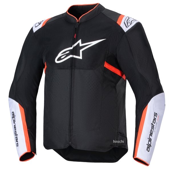 アルパインスターズ 春夏モデル ジャケット T-SPS AIR v2 JACKET 黒/白/蛍光赤 Mサイズ 8059347502793 WO店