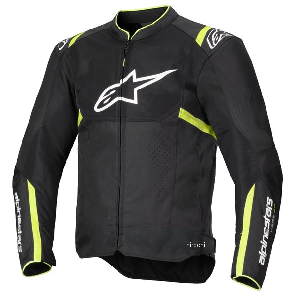 アルパインスターズ 春夏モデル ジャケット T-SPS AIR v2 JACKET 黒/蛍光黄 Lサイズ 8059347538693 WO店