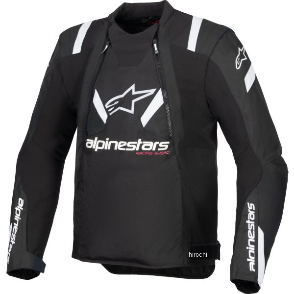 アルパインスターズ 春夏モデル ジャケット T-STUNT AIR JACKET 黒/白 XLサイズ 8059347551876 WO店