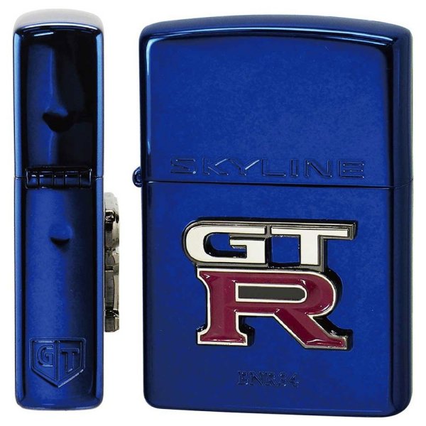 ジュウロクホウイ 日産 Zippo エンブレム GT-R BNR34 ブルー 4982397640679 WO店 12,613円