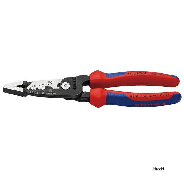 クニペックス KNIPEX ワイヤーストリッパー メートルモデル 200mm コンフォートハンドル 1372-200ME WO店