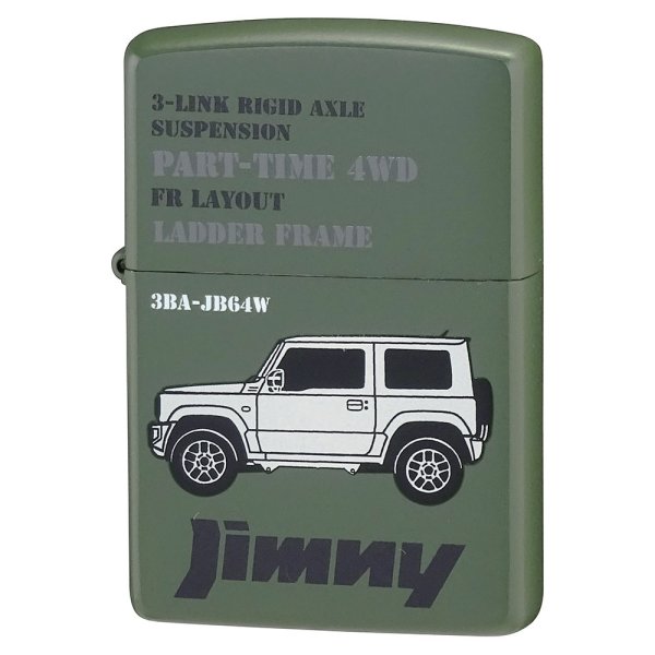 ジュウロクホウイ スズキ Zippo ジムニー マットグリーン 4982397640938 WO店