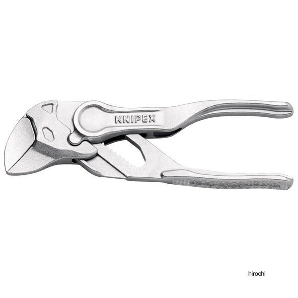 クニペックス KNIPEX プライヤーレンチ XS 100mm エンボス加工ハンドル 8604-100-KP WO店