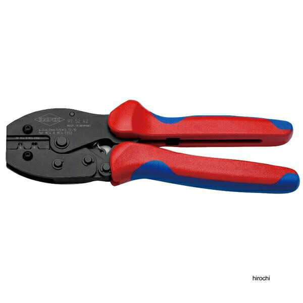 クニペックス KNIPEX PreciForce 圧着プライヤー MC4/MC4EVO用 AWG12/10 コンフォートハンドル 9752-42 WO店