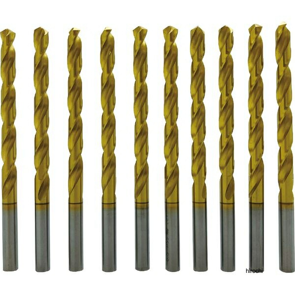 シグネット SIGNET 10本入 TiNコート HSSストレートドリル 5.5mm 57361 WO店