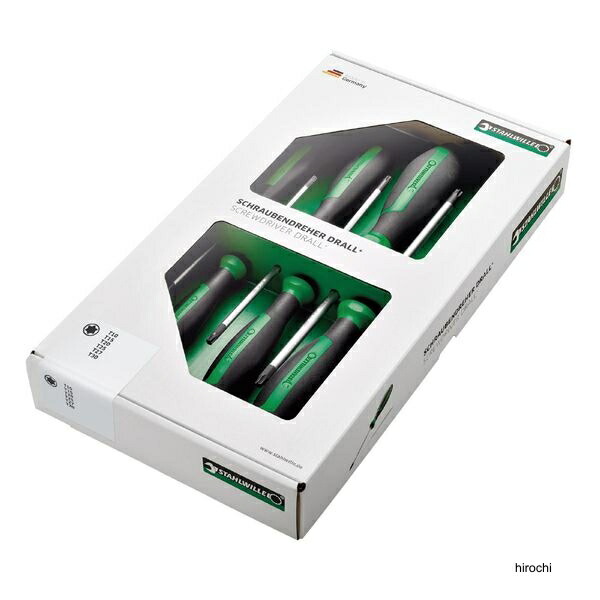 スタビレー STAHLWILLE 6本組 DRALL+グリップ ヘクスローブドライバーセット 4689TX WO店