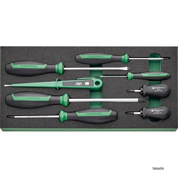スタビレー STAHLWILLE 8点組 TCS ドライバーセット TCS12 TCS12 821/8 WO店