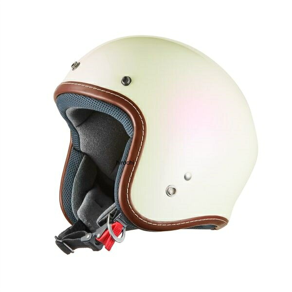 NBS バイクパーツセンター KC-310L-NEO ジェットヘルメット M マジョーラホワイトピンク 7022 WO店