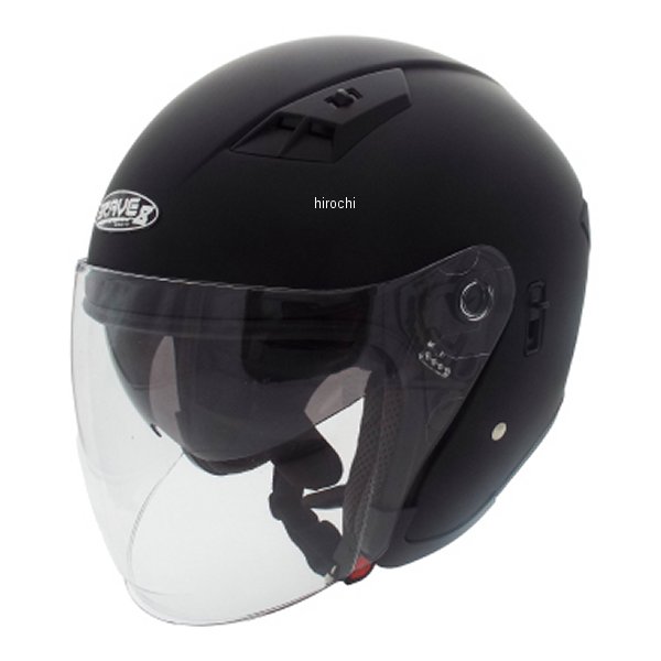 TNK工業 BV-8 インナーシールド付き JETヘルメット マットブラック M/Lサイズ（57〜59cm） 4984679513886 WO店