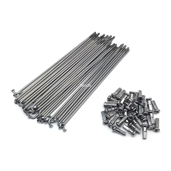ダチ DACHI スポーク&ニップルセット KSR 96年-03年 ゼファー1100RS ステンレス DC421-6157 WO店