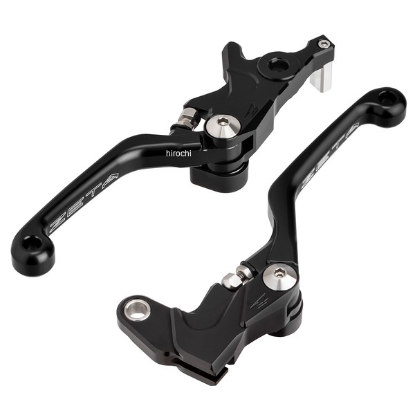 ジータ ZETA ピボットレバーセット 3フィンガー CP 26年 WR125R、20年-25年 WR155R ブラック ZE44-8111 WO店 11,190円