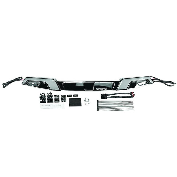 クリアキン Kuryakyn Tracerウィンドシールドトリム 14年- FLH クローム kur2948 WO店