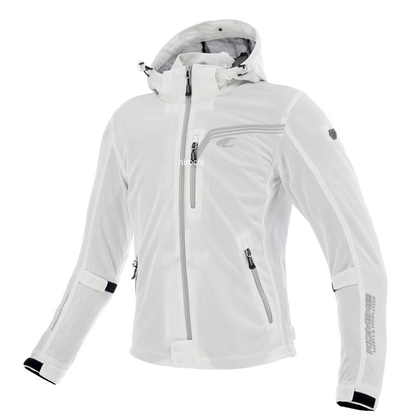 コミネ KOMINE 2026年春夏モデル エニグマG2フルメッシュパーカ WMサイズ シルバー JK-186 WO店 11,195円