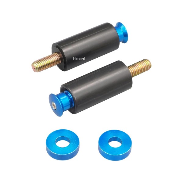サントロファブワークス Santoro Fabworx Exクラッシュバー用スライダー 91年- BT ブルー SF50019E WO店