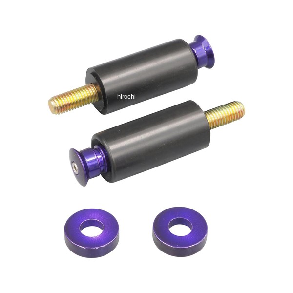 サントロファブワークス Santoro Fabworx Exクラッシュバー用スライダー 91年- BT パープル SF50020E WO店