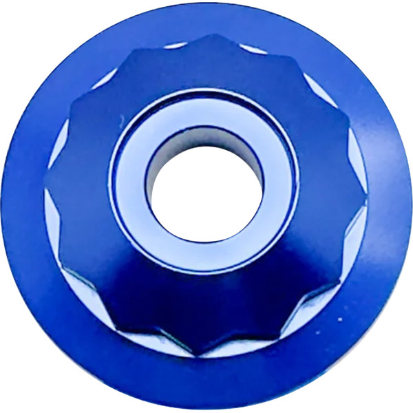 ポールヤフィー Paul Yaffe NUT 12 ポイント ステアリング ステム ブルー 0410-0485 WO店 10,290円