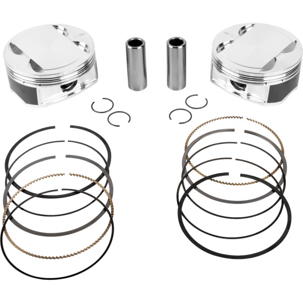JEピストン JE PISTONS ピストン キットHD M8 107 4.250 BORE 4.375 STROKE 11.5:1 0910-6993 WO店