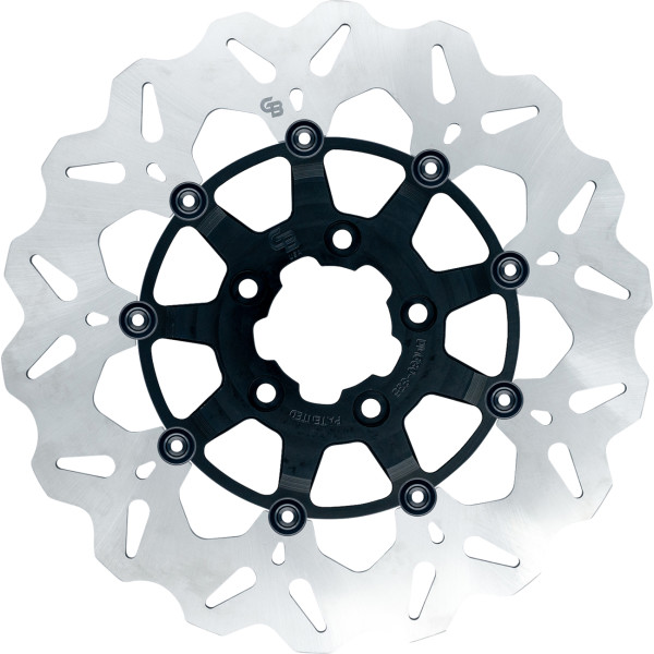 GBRAKES ブレーキローター FRONT FRONT 12.5インチ WAVE FLOATING BLK 1710-4927 WO店 43,080円