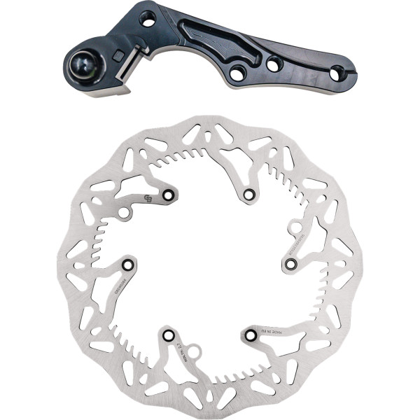 GBRAKES ブレーキローター KIT 270MM SOLID MOUNT WAVE ローター + BRACKET 1711-2362 WO店