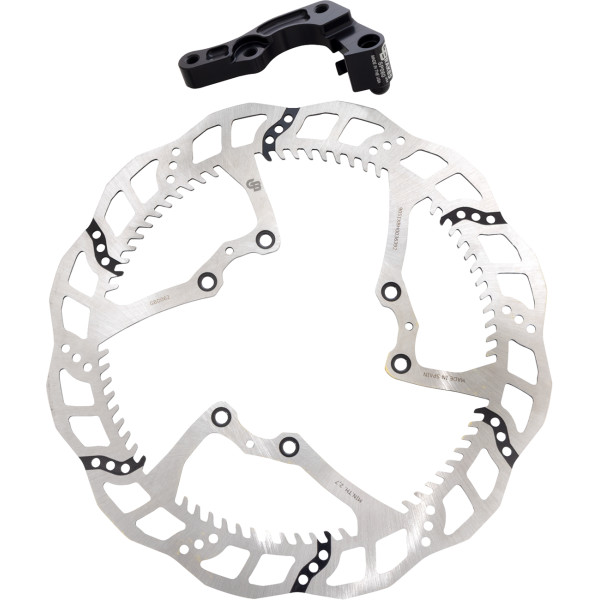 GBRAKES ブレーキローター KIT 280MM SOLID MOUNT WAVE ローター + BRACKET 1711-2371 WO店 41,308円