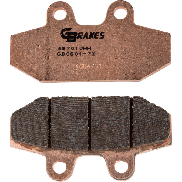 GBRAKES ブレーキパッド HH SINTERED GB0601-70 1722-0979 WO店 7,652円