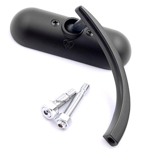 アレンネス Arlen Ness ミラー ミニ オーバル 黒 右 WO店