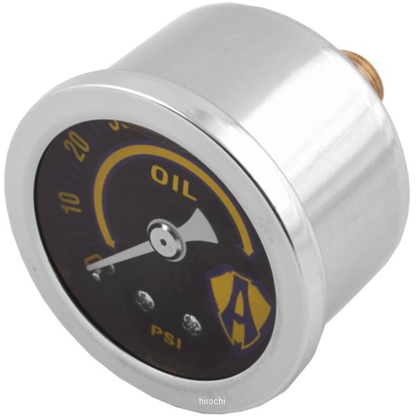 専用　2点 アレンネス Arlen Ness 補修用 油圧計 クローム WO店 吸気系
