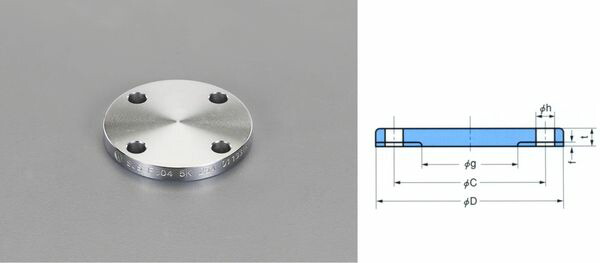 2・1/2/10K 溶接閉止フランジ(ステン 000012296170 WO店の通販は 7,340円