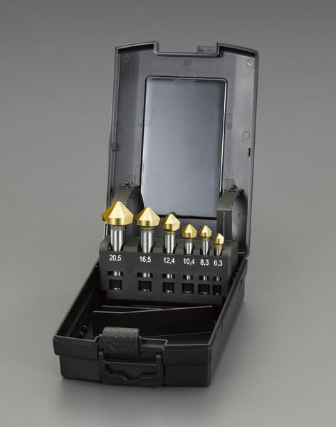 6.3-20.5mm カウンターシンク(6本組・HSS・ 000012292309 WO店の通販は