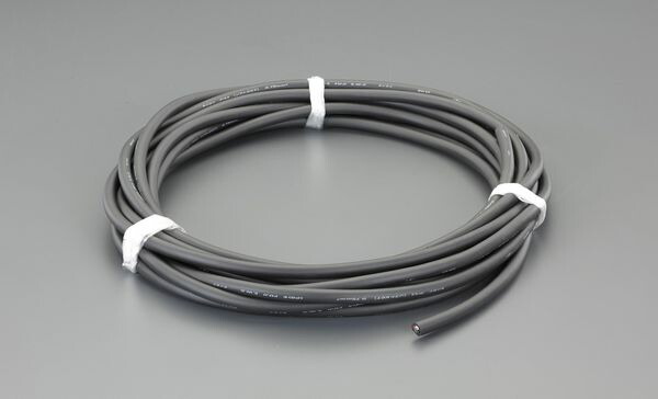 エスコ ESCO 2  m?ux20m/4芯 ビニールキャブタイヤケーブル EA940AG-572 WO店
