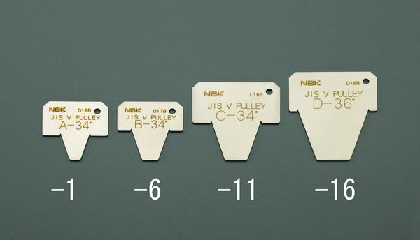 34 Vプーリー用溝ゲージ(B) 000012293970 WO店