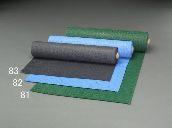 0.92x10m /2.0mm ノンスリップマット(黒 000012294568 WO店