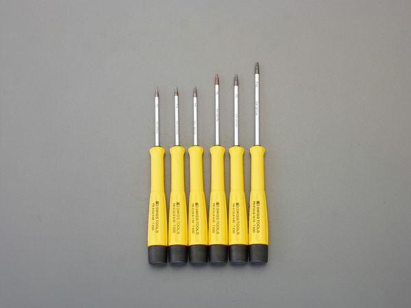 6本組 [TORX]ﾄﾞﾗｲﾊﾞｰ(精密用/ES EA552AK-20 WO店