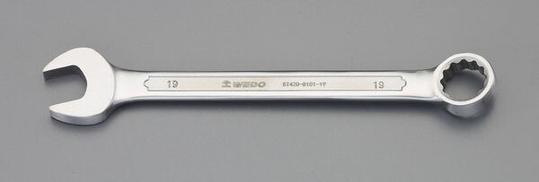 27mm 片目片口ｽﾊﾟﾅ(ｽﾃﾝﾚｽ製) EA614BS-27 WO店 9,486円