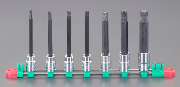 1/2DR/T30-T70ロングトルクスビットソケ EA618RS-700 WO店の通販は