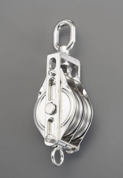 76.0mm  [ﾜｲﾔｰ用]ﾘﾝｸﾞ付滑車(ｽﾃ EA987SP-6W WO店の通販は