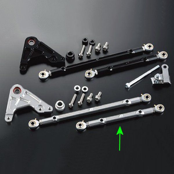 シフトアップ リアフローティング ロッド シルバー 6cmロング モンキー WO店