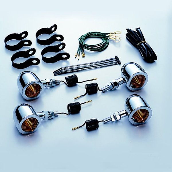 ハリケーン ブレットウインカーキット (クリアレンズ) ・ドラックスター1100 WO店の通販は 7,271円