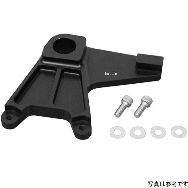 アクティブ ACTIVE フロントキャリパーサポート ブレンボ40mmピッチ&STDローター径対応 09年-15年 ZRX1200DAEG 黒 WO店