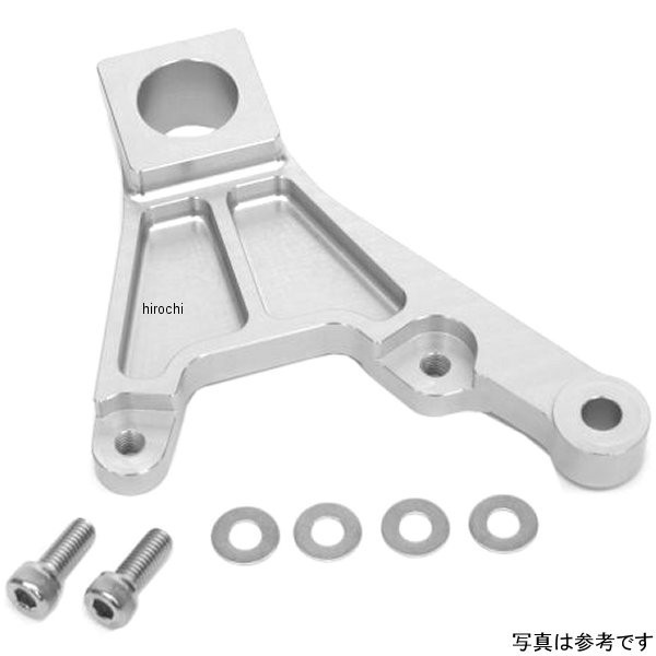 アクティブ ACTIVE フロントキャリパーサポート ブレンボ65mmピッチ4パッド&STDローター径 87年-10年 ヤマハ、スズキ シルバー WO店 11,107円